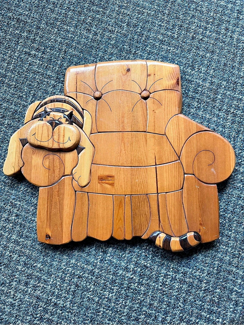 Wooden Intarsia Handmade Art